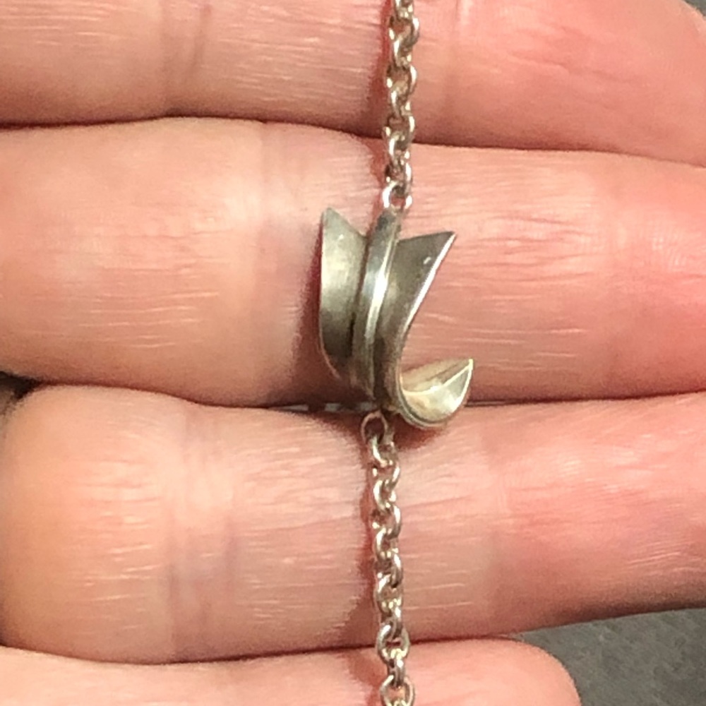SOLD*Tiffany & Co. Sterling Vintage bent arrow - Picture 2 of 5
